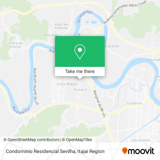 Condominio Residencial Sevilha map