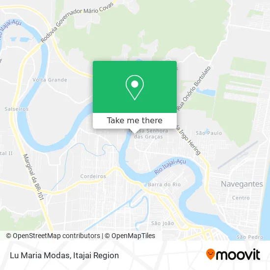 Lu Maria Modas map