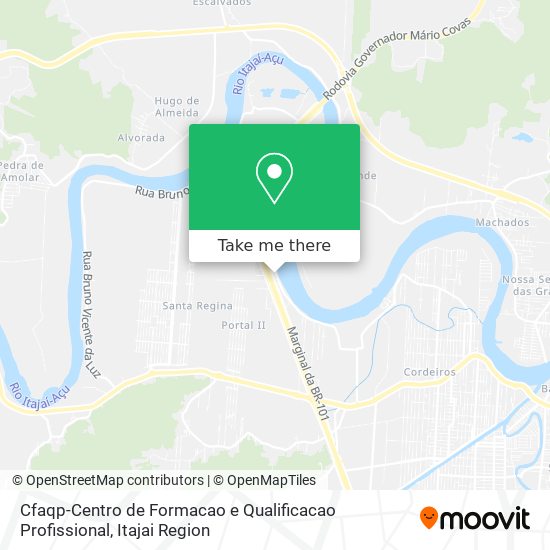 Cfaqp-Centro de Formacao e Qualificacao Profissional map