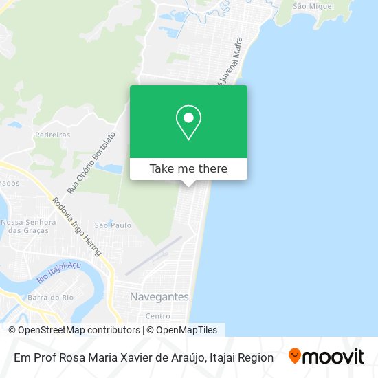 Em Prof Rosa Maria Xavier de Araújo map