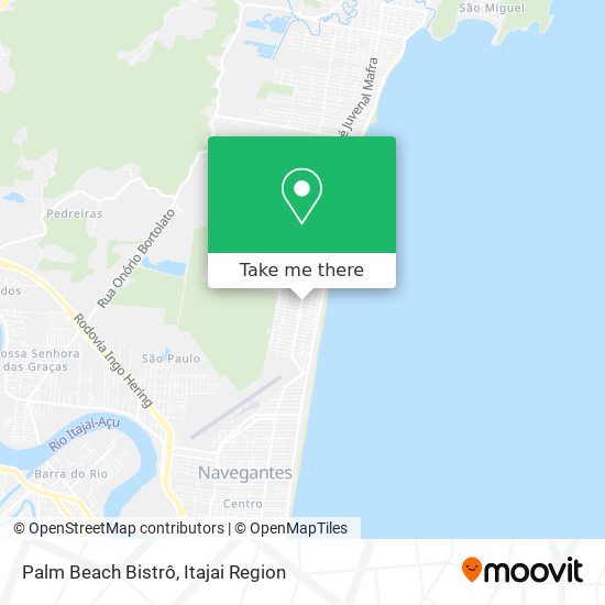 Palm Beach Bistrô map