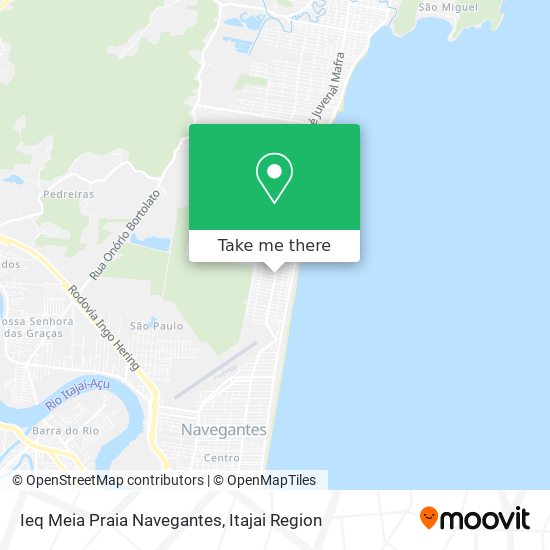 Ieq Meia Praia Navegantes map