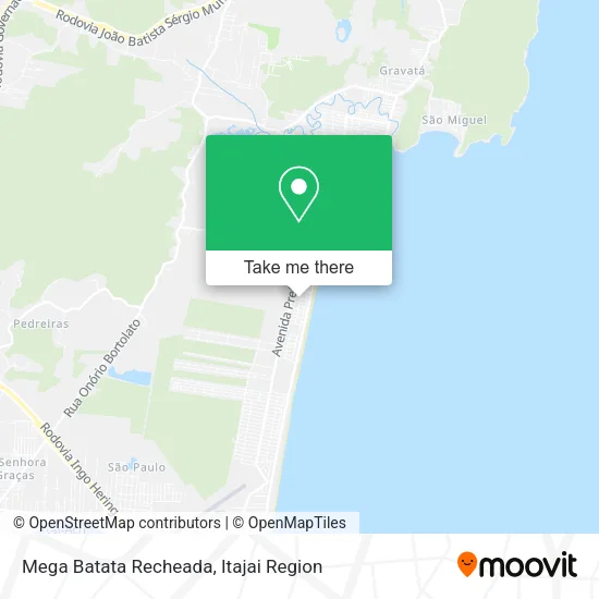 Mega Batata Recheada map