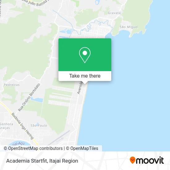 Academia Startfit map