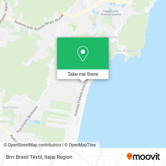 Bnv Brasil Têxtil map