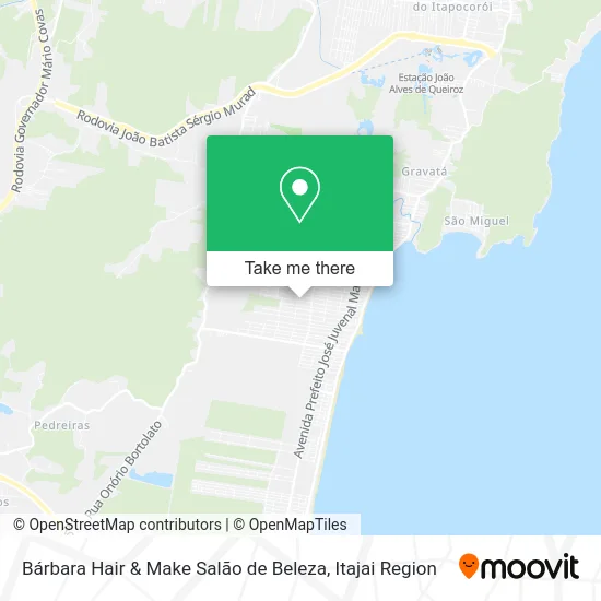 Bárbara Hair & Make Salão de Beleza map