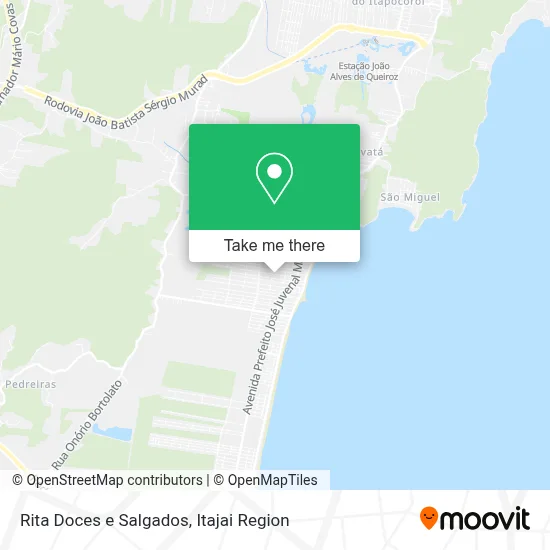 Rita Doces e Salgados map