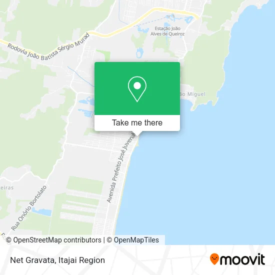 Net Gravata map