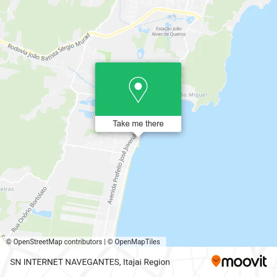 SN INTERNET NAVEGANTES map