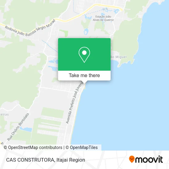 CAS CONSTRUTORA map