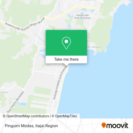 Pinguim Modas map