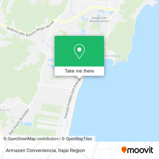 Armazen Conveniencia map