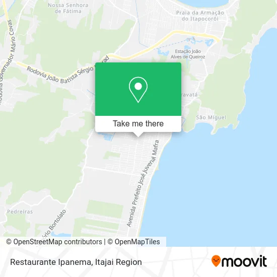 Restaurante Ipanema map