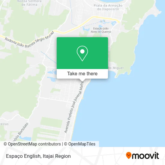Mapa Espaço English