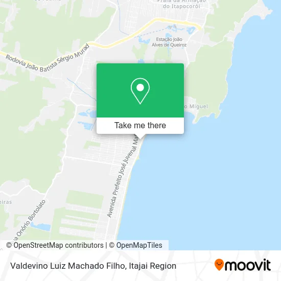 Valdevino Luiz Machado Filho map