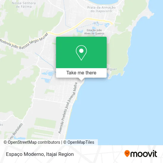 Espaço Moderno map