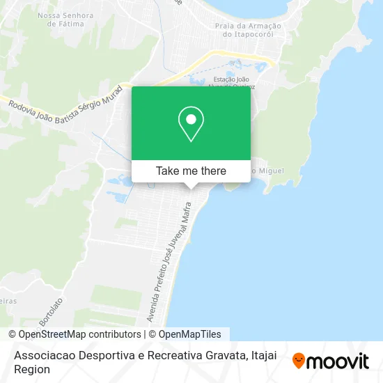 Associacao Desportiva e Recreativa Gravata map