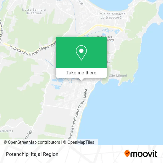 Potenchip map