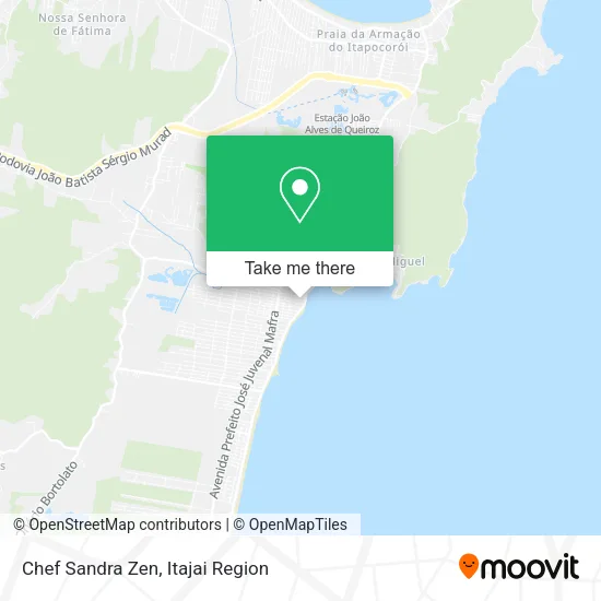 Chef Sandra Zen map