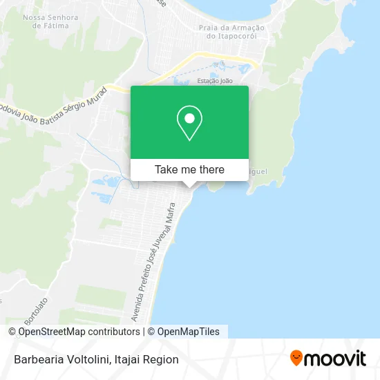 Barbearia Voltolini map