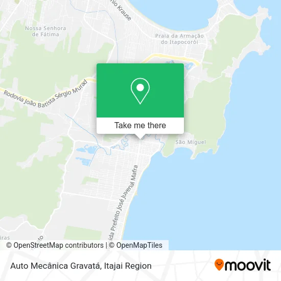 Auto Mecânica Gravatá map
