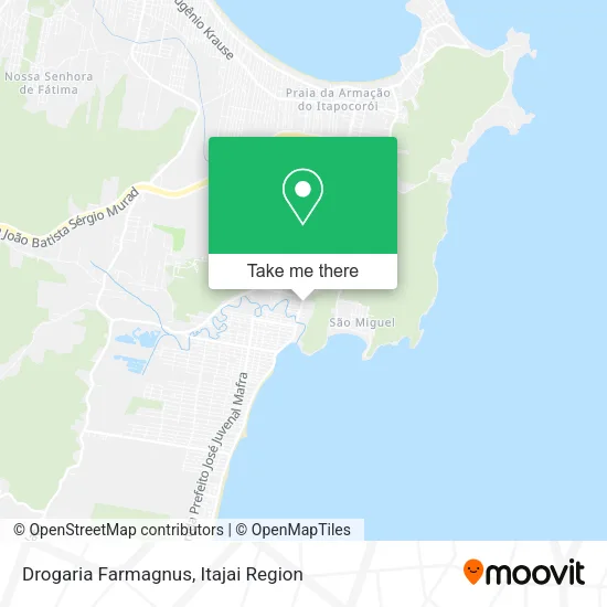 Drogaria Farmagnus map