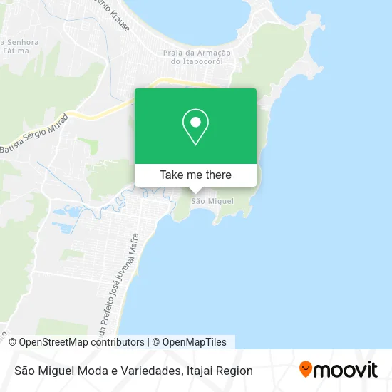 São Miguel Moda e Variedades map