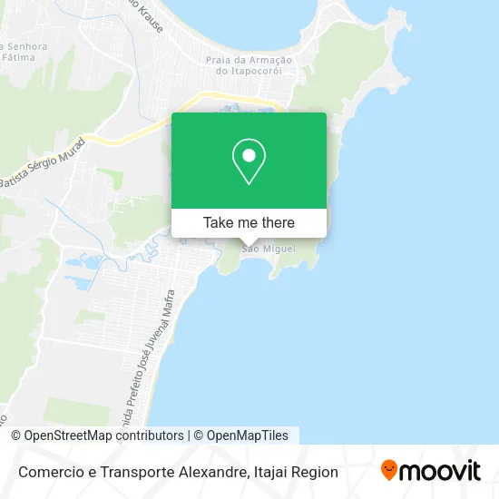 Comercio e Transporte Alexandre map
