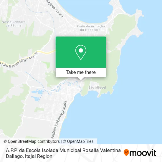 A.P.P. da Escola Isolada Municipal Rosalia Valentina Dallago map