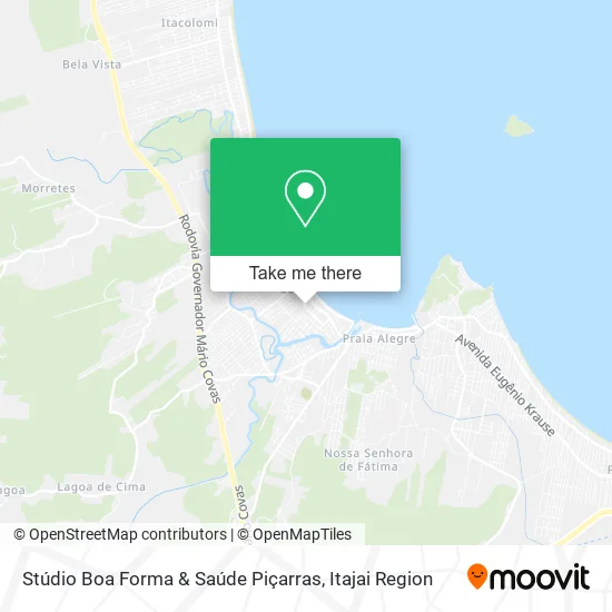 Stúdio Boa Forma & Saúde Piçarras map