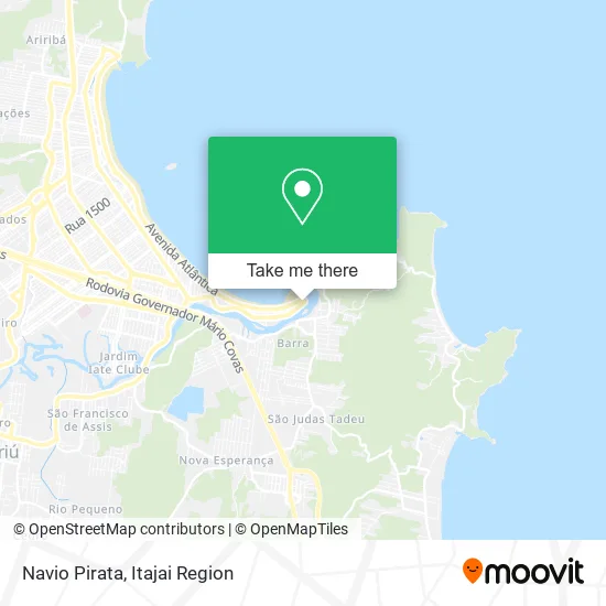 Navio Pirata map