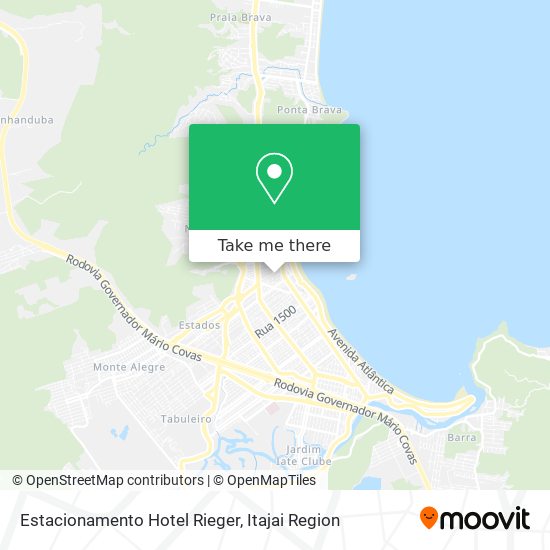 Estacionamento Hotel Rieger map