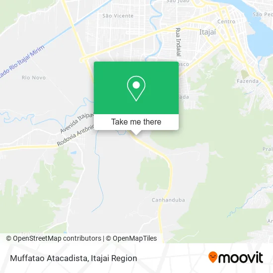 Muffatao Atacadista map