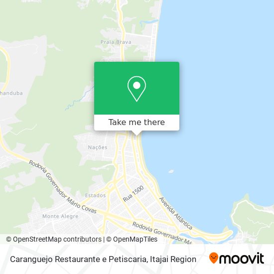 Caranguejo Restaurante e Petiscaria map