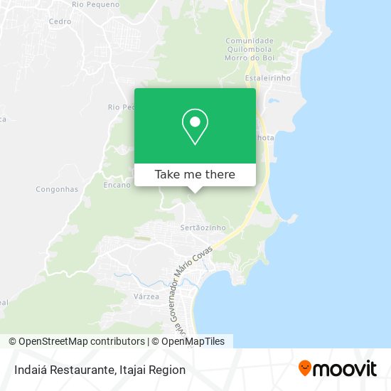 Indaiá Restaurante map