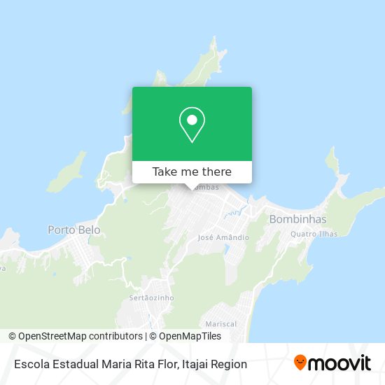 Escola Estadual Maria Rita Flor map