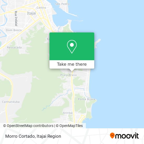 Morro Cortado map