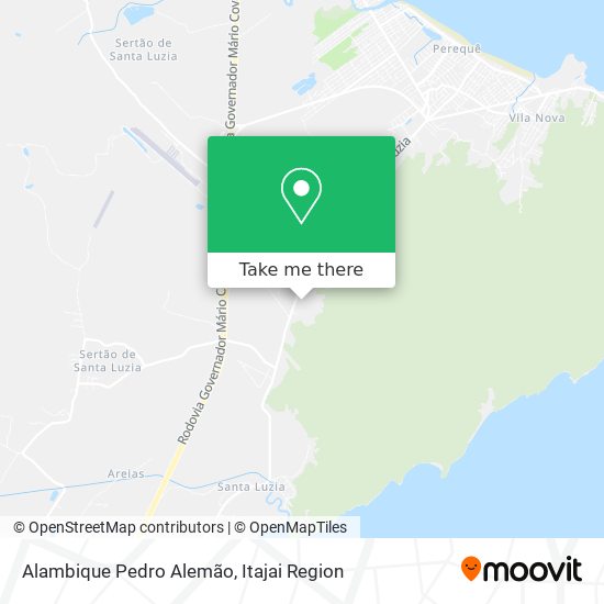 Alambique Pedro Alemão map