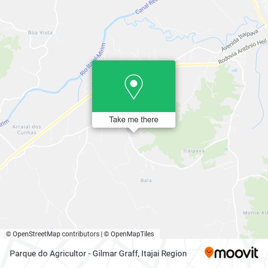 Parque do Agricultor - Gilmar Graff map