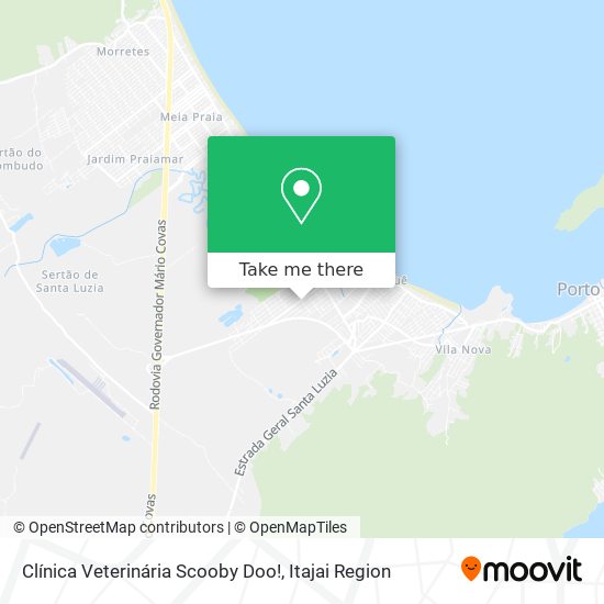 Clínica Veterinária Scooby Doo! map
