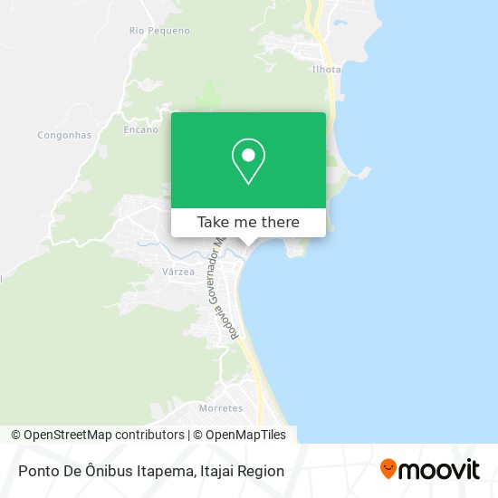 Ponto De Ônibus Itapema map