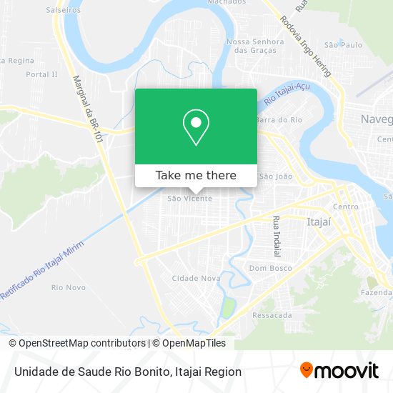 Unidade de Saude Rio Bonito map