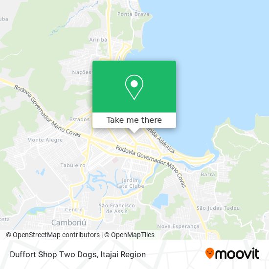 Duffort Shop Two Dogs map