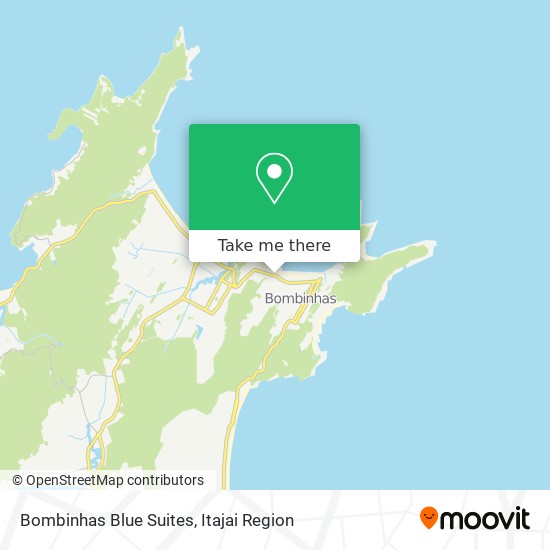 Bombinhas Blue Suites map