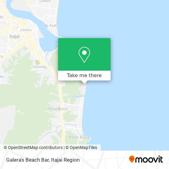 Galera's Beach Bar map