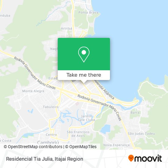 Residencial Tia Julia map