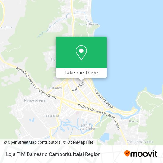 Loja TIM Balneário Camboriú map