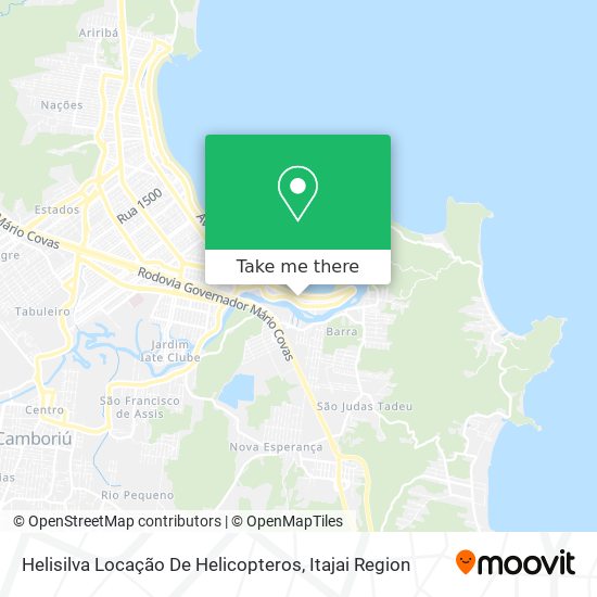 Helisilva Locação De Helicopteros map