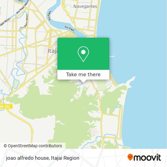Mapa joao alfredo house