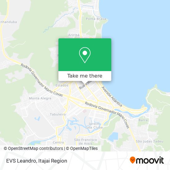 EVS Leandro map